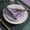 purple, variant on Set Of 6 40x40cm Table Cloth Napkins Durable Polyester Thicken Placemat Reusable for Kitchen Dining Wedding Decoration