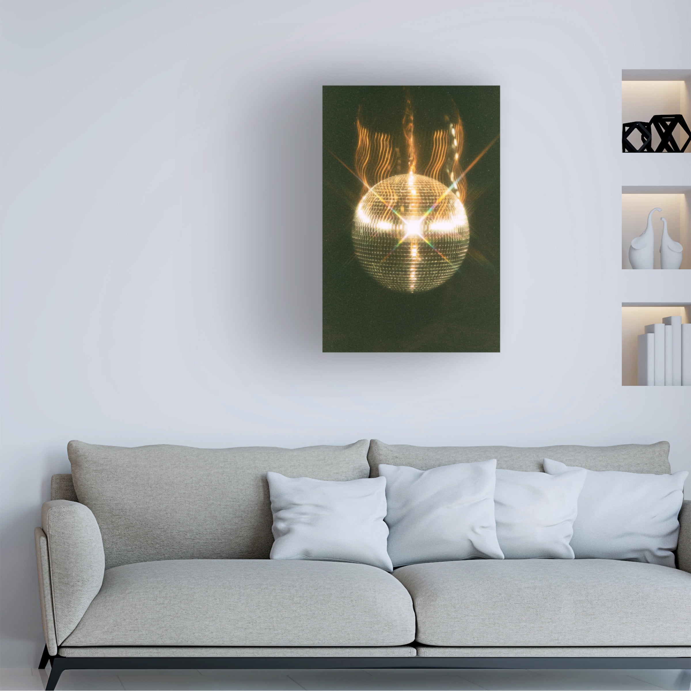 Samantha Hearn 'Disco Inferno' Canvas Art