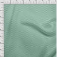 thumbnail image 4 of oneOone Georgette Viscose Sea Green Fabric Geometric Sewing Craft Projects Fabric Prints By Yard 42 Inch Wide, 4 of 5