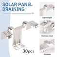 thumbnail image 3 of 30 Clips de Drenaje para Paneles Fotovoltaicos, de 30 mm, para Drenaje de Agua de Paneles Solares., 3 of 5