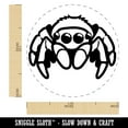 thumbnail image 2 of Cute Jumping Spider Self-Inking Rubber Stamp Ink Stamper - Black Ink - Medium 1 Inch, 2 of 7