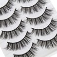 thumbnail image 6 of Kiplyki Eyelashes 3D 3D Eyelashes Thick Eyelashes 5 Pairs Pack High-grade Fiber, 6 of 6