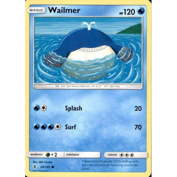 Pokemon Guardians Rising Wailmer #29