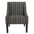 thumbnail image 6 of HomePop Modern Swoop Accent Armchair, 6 of 7