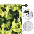 thumbnail image 4 of Camouflage 42x54in(106x137cm) Curtains 2 Panels for Kids Bedroom, Window Drapes for Kids Boys Girls Bedroom Curtains Designed To Spark Joy and Creativity, 4 of 5