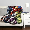 thumbnail image 2 of Marvel Avengers couverture pour enfants, 40 x 50 pouces, 2 of 6
