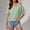 Light Green, variant on Women's Off Shoulder Basic Tee Casual Summer Tops Lightweight Pure Stretch Knit Blouse for Daily Wear with Jeans