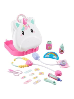 My Sweet Love 17-Piece Unicorn Doctor Play Set for Baby Dolls