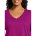 thumbnail image 4 of Terra & Sky Women's Long Sleeve T-Shirt, 4 of 5