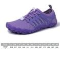 thumbnail image 3 of Zapatos Acuáticos Aqua Shoes Zapatillas de buceo transpirables para caminar en el lago (púrpura 40) Ndcxsfigh Para Estrenar, 3 of 7