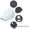 thumbnail image 2 of Gorra de béisbol Verano Sombrero de verano para mujer Gorra de béisbol para hombre Gorra deportiva Protección solar al aire libre Gorra de verano Gorra de béisbol ajustable (circunferencia de la cabeza: 57–58 cm) Zhivalor OTTO-WX-0558, 2 of 6