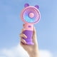 thumbnail image 1 of ddioayh Handheld Fan Mini USB Rechargeable Portable Fan with 3 Speed Settings 400mAh Battery for Outdoor Travel Office Student Use with Base, 1 of 6