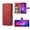 Red, variant on For Motorola Moto G Play 2023 XT2271 Deluxe Wallet ID Flip Pouch Cover Phone Case - Pink
