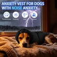 thumbnail image 6 of Anxiety Vest for Small Dogs | Dog Calming Vest for Separation,Soft Dog Anxiety Shirt,Anxiety Jacket for Dogs with Ear Wrap to Reduce Noise Stress,Fireworks,Thunderstorm, 6 of 7