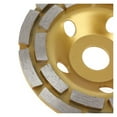 thumbnail image 6 of 100/115/125/150/180mm Diamond Segment Grinding Wheel Cup Disc Grinder Concrete Granite Stone Cut ,Flat and Parallel, 6 of 7