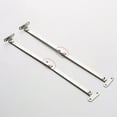 thumbnail image 2 of SPRING 1SET Door Stay Stainless Steel Left&Right Activity Rod Cabinet Door Movable Lift Up Support Folding Pull Rod, 2 of 8