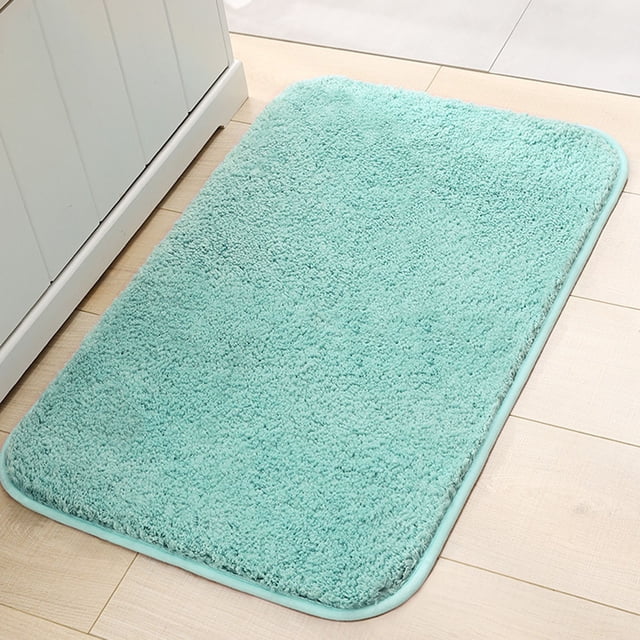 EGNMCR Outdoor Rug Bathroom Rugs Foot Cushions Microfiber Bathroom Rugs Bath Mat Extra Thick, Soft And, Absorbent, Anti-Slip Bath Rugs For Bathroom Bath Mats