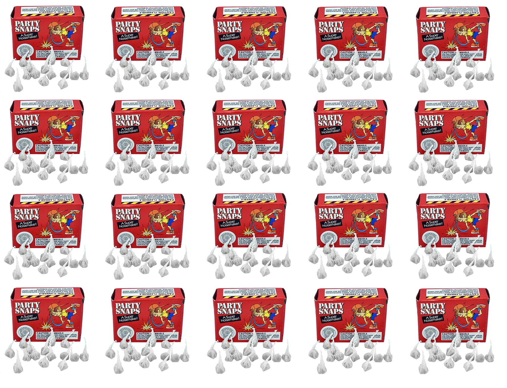 1000 Fun Bang Party Snaps Snap Pop Snapper Throwing Poppers Trick Noise