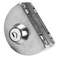 Glass Door Lock Stainless Steel For 8Frameless Double Swing Or Sliding