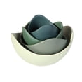 thumbnail image 1 of Bol à Fruits 1 Ensemble Rangement Design Floral Forme de Lotus Utile Plateau Organisateur de Collations, 1 of 5