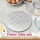thumbnail image 4 of Tablas para tartas Cakebon, 14 pulgadas, resistentes, tambores de 1,27 cm de grosor, plateadas, 4 of 9