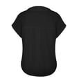 thumbnail image 2 of GEORGE G BLUSA CUELLO TIPO POLO Y BOTONES NEGRA, 2 of 4