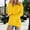 Yellow, variant on VISALY Pullover Crewneck Sweaters Oversized Sweaters Long Sleeve Pullovers Loose Fluffy Fuzzy Jumper Sweater Mid Long Sweaters with Pockets Essentials Hoodie Casual Tops Super Soft Sweatshirts Beige L