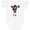 AA-White, variant on African American Girl, Cheerleaders, Cheerleading Girls Baby Bodysuit