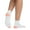 White w/Color Heel Toe, variant on Womens Ankle Socks 6 Pack     Comfort Toe Breathable Cool Comfort  Wicking