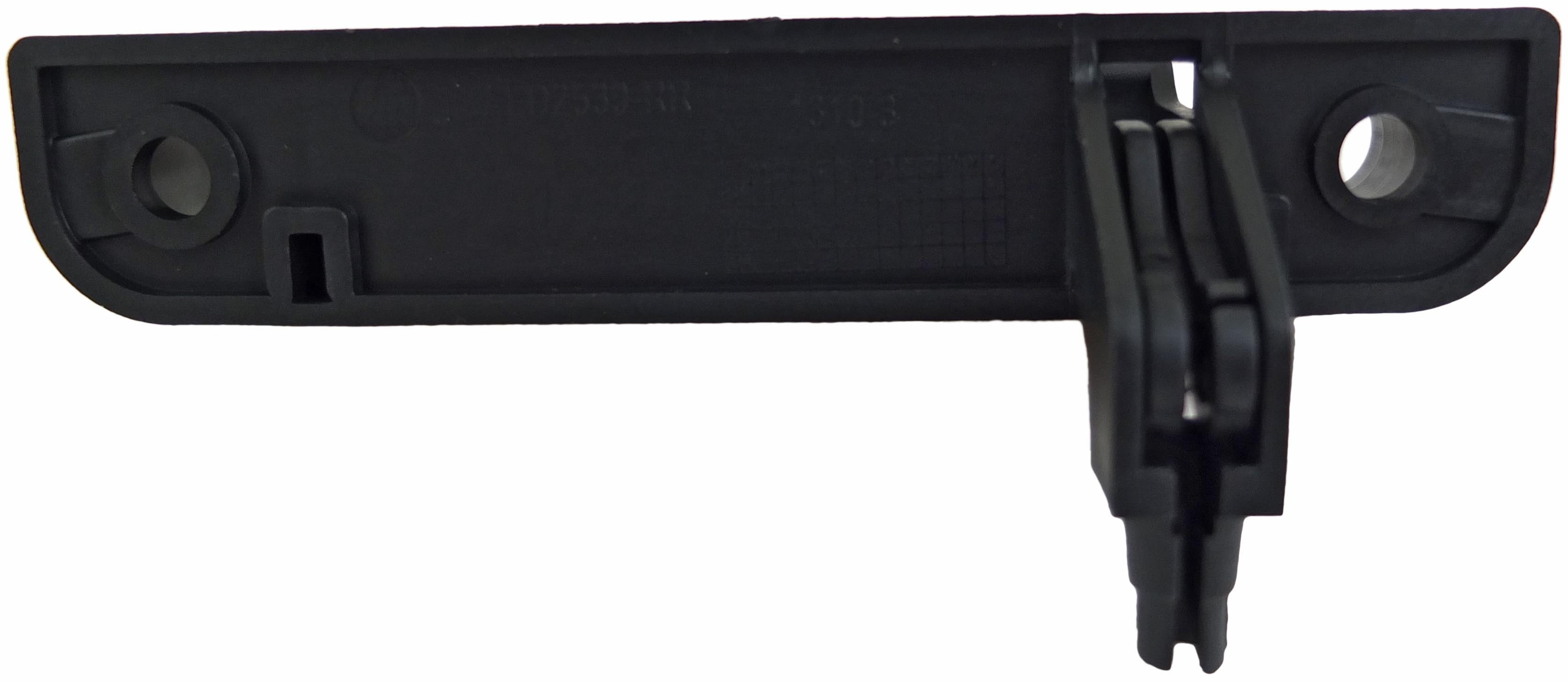 Dorman 90858 Rear Passenger Side Interior Door Handle for Specific Ford Models, Black; Textured