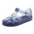 thumbnail image 2 of CYRBOKO Little Girls Jelly Sandals 2025, Soft Soled Beach Closed Toe Beach Flat Shoes Blue Size 11(Little Kids), 2 of 6