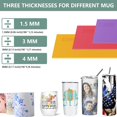 thumbnail image 4 of 3Pcs Enveloppe de Silicone Sublimation Gobelets 20OZ 16OZ 12OZ Tasse Enveloppe de Silicone Résistant à la Chaleur Sublimation pour Presse à Chaud, 4 of 8