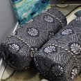 thumbnail image 4 of Natural Geo Black/Silver Gao Takiya Bolster Pillow (Set of 2), 4 of 4