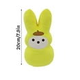 thumbnail image 3 of Peeps Pompompurin de peluche y juguetes de conejo de Pascua de animal de peluche 20cm, Conejos de Pascua decorativos, juguetes para rellenar cestas de Pascua muñecas. Amarillo #158, 3 of 5