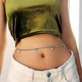 thumbnail image 3 of Ywmsfl Rhinestones Belly Chain Jewelry With for Butterfly Pendant Body Jewelry For Women Waist Chains Body Chain Jewelry Wai, 3 of 11