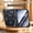 Black, variant on For Apple iPhone Duo Foldable Phone Case with Hinge and Screen Protection, Built-In Magnetic Ring and Kickstand, Slim Protective Cover with Raised Camera Guard, Fold-Friendly Design ,Skyblue