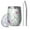 White-2, variant on Floral 12oz Stainless Steel Insulated Wine Tumbler with Lid and Straw – Double Wall Vacuum Mug for Hot & Cold Drinks, 304 Steel Interior, Sweat-Free Design,Thanksgiving,Christmas, Spring,Flower