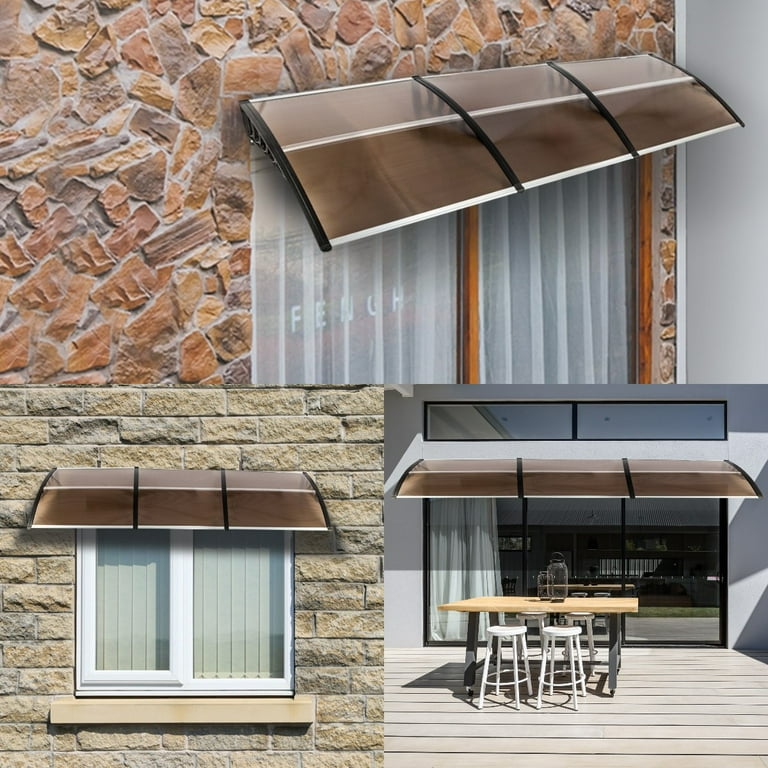 Ship From US] Goorabbit Front Door Awnings Canopies, Modern