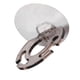 thumbnail image 2 of Naiovety Soporte de plástico para cepillos de portátil montado en la pared resistente al agua autoadhesivo estante para afeitadora sin Juegos de accesorios de baño Gris transparente Naiovety HA000095-03B, 2 of 6
