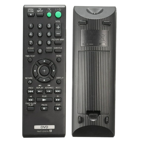 Xtrasaver Replacement REMOTE CONTROL FOR SONY RMT-D197A DVD DVP-SR210 DVP-SR210P DVP-SR510 DVP-SR510H