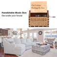 thumbnail image 3 of Caja de música elegante de madera Caja musical grabada manual para amigos Niños Niños Niñas, 3 of 5