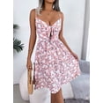 thumbnail image 7 of Women's Skirt Summer Casual Floral Bow Suspender Dress, 7 of 7