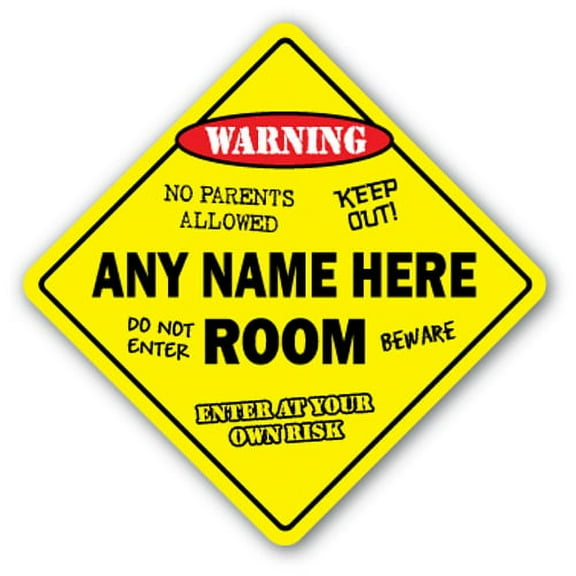 CUSTOM ROOM SIGN any name you pick bedroom decor door children's boy girl gift