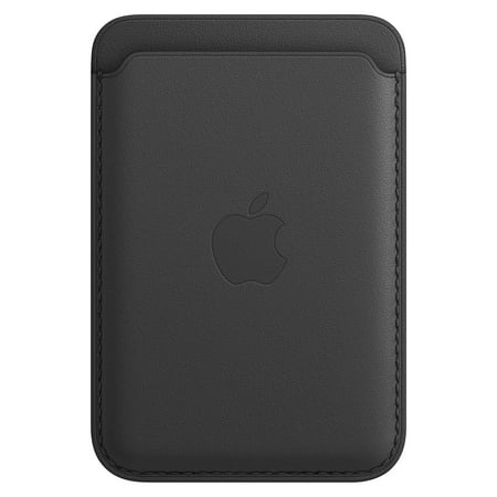 iPhone Leather Wallet with MagSafe - Black