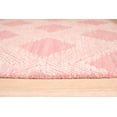 thumbnail image 4 of EORC T182PK5X8 5 x 8 ft. Spring 2020 Contemporary Wool Area Rug, Pink, 4 of 6