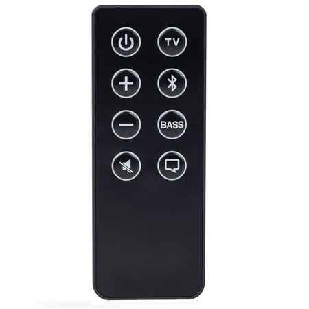 Xtrasaver Replacement Remote Control for Solo 5 10 15 Series ii TV Sound System/ 732522-1110 418775 410376 TV Soundbar Sound System