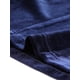 thumbnail image 5 of Falda Midi Slim Fit de Cintura Alta de Terciopelo Elástico con Dobladillo de Cola de Pez para Mujeres Chic en Azul Oscuro, 5 of 6