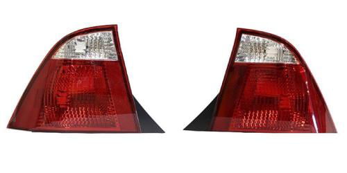 Driver and Passenger Taillights Tail Lamps Replacement for Ford 5S4Z13405AA 5S4Z13404AA 