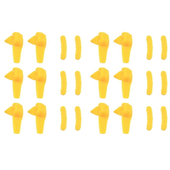 24Pcs Tyre Changer Part Nylon Mount Demount Duck Insert Rim Protector