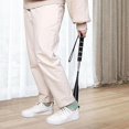 thumbnail image 3 of Hweilai Long handle adjustable shoe horn, stainless steel upper tool, 3 of 4